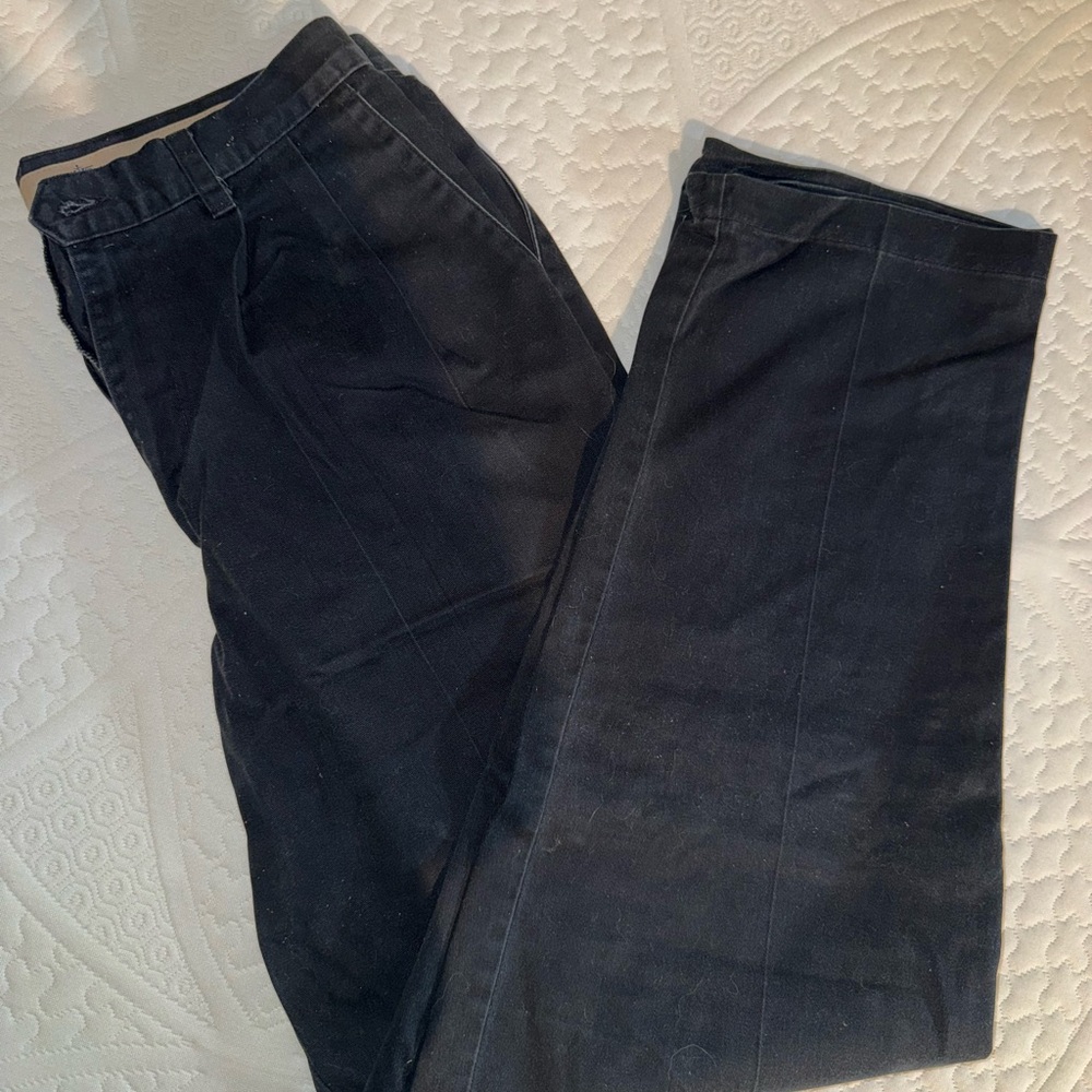 Men's Dockers Black Pants